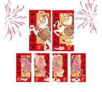 Buste in argento liquido,Porta banconote in carta | Buste per l'anno del cavallo | Per festa di primavera, Natale, matrimonio, famiglia, ragazzi, ragazze amici