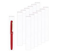 Buste in Cellophane Adesivi Lungo 100 Pezzi 3x15cm Sacchetti di Plastica Autoadesivi 50µm Trasparente OPP Bustine per Collana Penna Cucchiaio da Caffè Labbra Caramelle Cannucce