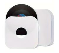 Buste interne in vinile, Buste Interne for Dischi In Vinile Da 12 Pollici, Confezione Bianca 10, 20, 50 Copertine for LP In Carta Kraft(White 20pcs)