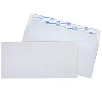 Buste Lettera Bianche Blasetti - STRIP 90 Certificate FSC - Formato 11x23 cm Senza Finestra - Autoadesive - Confezione da 25 sacchetti - Colore Bianco - Carta da 00 gr - Internografate