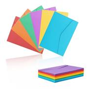 Buste Lettere Colorate,Colorate Carino Buste Piccole,60 Pezzi Buste per Biglietti di Auguri,Buste Colorate,Buste Piccole,Mini Buste,per Matrimoni Compleanno e DIY Benedire Biglietti di Auguri,11.5*8cm