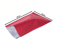 Buste Metallizzate Sacchetti 50 Pz. per Regalo di Natale Compleanno Pensierino