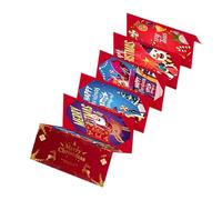 Buste natalizie per contanti, 10 scomparti, per feste, feste, vacanze, con nappe, per ragazze, donne, uomini, mamma, papà, amici, famiglia, feste di compleanno, riunioni di famiglia