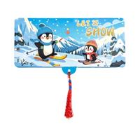Buste Natalizie - Portasoldi Natalizi, Portacarte Natalizie, Scatola a 10 Slot, Decorazioni per Buste Festive per Contanti, Bambini Vicini, Adulti, Amici, Insegnanti, Padre, Nonni