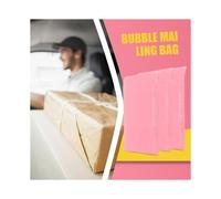 Buste nel Busta di Schiuma da 50 Pezzi Buste Autosigillanti Buste Imbottite con Busta per Busta Rosa