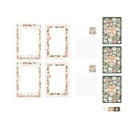 Buste per appunti d'amore in lamina d'oro rosa smaltata Premium carta testurizzata per anniversario di matrimonio artefatto ricordo accessori per libri di ricordi buste artigianali consapevoli