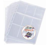 Buste per carte collezionabili con 450 tasche - Cartelle in plastica Portaoggetti Raccoglitore, Portafoglio per raccolta carte trasparenti A4, Pagine album