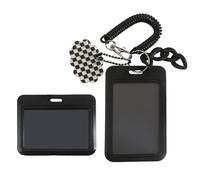 Buste Per Carte In Plastica Da 2 Pezzi, Buste Protettive Per Carte, Buste Per Carte Impermeabili, Buste Per Presentazione Carte, Buste Per Carte D'Identità, Buste Per Carte Studenti