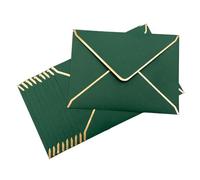 Buste per inviti, Confezione da 50 buste for inviti di nozze, formato A7, 12,7 x 17,8 cm, multicolore(Green 50pcs)