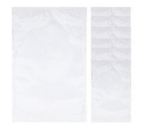 Buste per Lista di Imballo Adesive 100 Pezzi in Pe Bianco