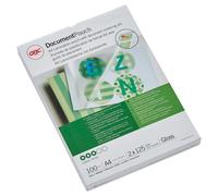 BUSTE PER PLASTIFICAZIONE A CALDO CONFEZIONE DA 100 FINITURA LUCIDA POUCH PER DO