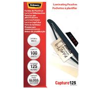 Buste per plastificazione Fellowes da 100 pezzi 54x86 mm Protezione dei document