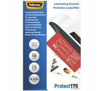 Buste per plastificazione Fellowes da 100 pezzi 54x86 mm Protezione dei document