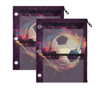 Buste per raccoglitore, con 3 fori, perforate, per palloni da calcio