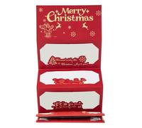 Buste per soldi di Natale, buste per contanti, porta carte di credito, creative, riutilizzabili, decorazione per le vacanze per ragazzi, bambini, ragazze, amanti adulti amici