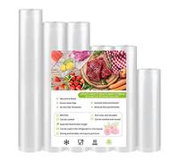 Buste per sottovuoto alimentari per confezionare rotoli 6 rotoli (15+20x2+25x2+28) x 300 cm borsa per raffreddare BPAFree, per Sous Vide Cucina, conservazione degli alimenti (6 rotoli (15+20x)