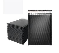 buste per spedizione con buste a bolle d'aria, Buste imbottite autosigillanti Multicolori Formati multipli 100 Pz(Black,18 * 23cm)