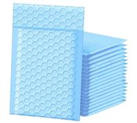 buste per spedizione con buste a bolle d'aria, Buste imbottite con bolle postali, confezione da 100 buste multicolori(Blue,13 * 15cm)