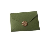 Buste Per Spedizioni Bellissime buste verdi spesse 16 * 11,7 cm, di carta speciale, for feste for gli amici Per Lettere(Color-04)