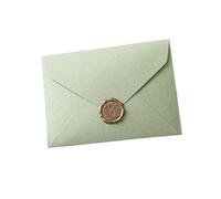 Buste Per Spedizioni Bellissime buste verdi spesse 16 * 11,7 cm, di carta speciale, for feste for gli amici Per Lettere(Color-03)