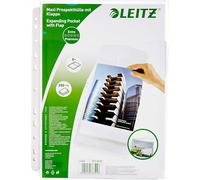 Buste Perforate in Plastica Premium, Formato A4, Espandibili, Alta Capacità Fino