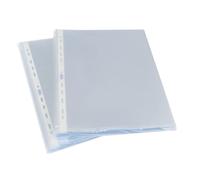 Buste Perforate Trasparenti 22 x 30 cm Adatte per Documenti A4 Lucide 200 PEZZI