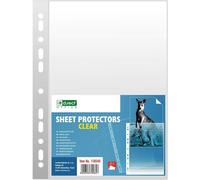 | Buste Perforate Trasparenti | Formato A4 | 50 Micron | Confezione Da 100 Unità