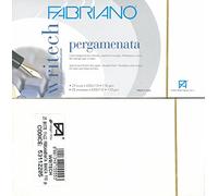 Buste Pergamenata Bianco 110X220Mm 25Pz