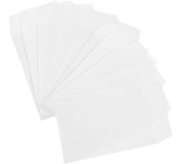 Buste Piccole Bianche 100 Pezzi in Carta, Buste Vuote