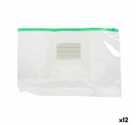 Buste Pincello A4 Plastica 1 x 24 x 35,5 cm Chiusura automatica [12 Unità]