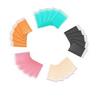 Buste Pluriball Buste postali imbottite da 50 pezzi con caratteristiche antiurto e impermeabili for piccole imprese - Buste imbottite foderate in polietilene autosigillanti(Combination Pack,13*18cm)