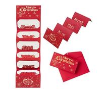 Buste Porta Contanti per Soldi Natalizie - Portaddenaro per Feste Invernali | Decorazione Creativa Riutilizzabile per Natale | Idee per Famiglia Amici e Feste Natalizie