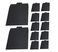 Buste Portacd per CD e Dvd in Carta Kraft Nera 100 Pezzi | Protezione Disco, Archiviazione Media in Ufficio, Formato Leggero per Collezionisti e Amministratori It