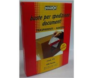 Buste portadocumenti Markin con dicitura conf. 100 pz - Y335C5