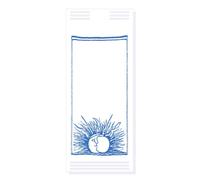 Buste Portaposate Tovagliolo 38x38 cm - 1000 pezzi - Bianca Sole/Luna Blu
