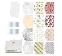 Buste Portasoldi Per Budget | 12 Pezzi Con Etichette E Planner | Buste Risparmio Con Raccoglitore Budget,Per Deposito, Ricevute, Monete, Assegni, Valuta, Donna, Bambini, Adulti, Famiglia,
