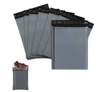 Buste postali autosigillanti grigie, in 5 misure, da piccole a grandi, buste postali assortite per spedizioni postali (4 x 6, 1000)