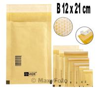 BUSTE POSTALI IMBOTTITE CON PLURIBALL12X21 CM 200 PEZZI MODELLO B 12X21