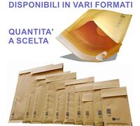 BUSTE POSTALI IMBOTTITE PLURIBALL PER SPEDIZIONI 100-200-500 PZ VARIE MISURE