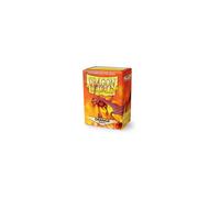 Buste protettive di dimensioni standard Dragon Shield - Arancione opaco 100CT - Le buste protettive per carte sono lisce e resistenti - Compatibi