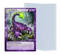 Buste Protettive per Carte Jumbo 100 Pezzi, 14,5x20 cm Buste Protettive per Jumbo Formato XL, Buste Trasparenti Oversize per TCG, Sportive, Foto e Cartoline