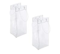 Buste refrigeranti per bottiglie in PVC trasparente con, Clear