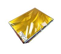 Buste regalo METAL SATIN, senza Striscia Adesiva, Colori Assortiti, Dimensione cm 60x76 - Pezzi 20