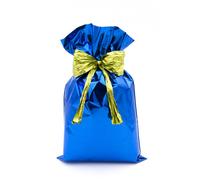 Buste regalo metallizzate Italpak - formato 35x50 cm - conf. 50 pz blu X00700635