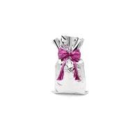 Buste regalo metallizzate Italpak - formato 50x70 cm - conf. 25 pz argento X0070