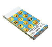 Buste regalo PERLA EMOTICON, con Striscia Adesiva, Colori Assortiti, Dimensione cm 10x18+3,5 - Pezzi 100