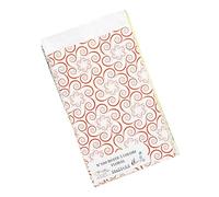 Buste regalo PERLA FLORAL, con Striscia Adesiva, Colori Assortiti, Dimensione cm 16x23+3,5 - Pezzi 100