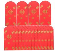 Buste rosse, 10 buste rosse, pacchetti dell'anno cinese, borsa for soldi, pacchetto tradizionale, design fortunato e prospero