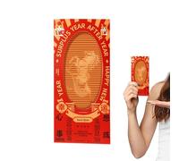 Buste Rosse Capodanno Cinese 2026 Anno Del Cavallo | Display LCD 2 Velocità Levigatore Tallone con 3 Rulli | Busta della Hong Bao per la Festa di Primavera | per Casa Spa Salone Pedicure Doccia Notte