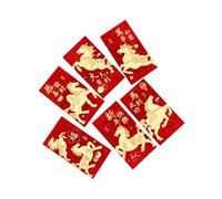 Buste rosse cinesi,Capodanno lunare - Buste rosse del nuovo anno cinese,Per Compleanno Festival Di Primavera Matrimonio Fidanzamento Matrimonio Donne Bambini Ragazze Giovani